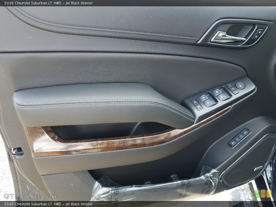 Jet Black Interior Door Panel for the 2018 Chevrolet Suburban LT 4WD #123162906