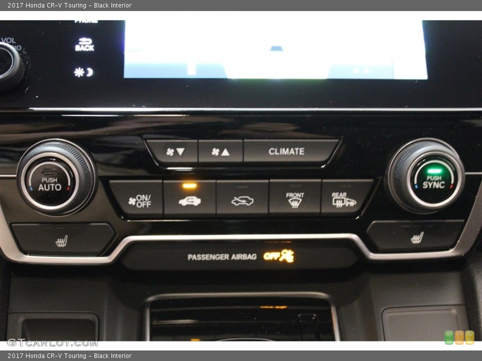 Black Interior Controls for the 2017 Honda CR-V Touring #123163935
