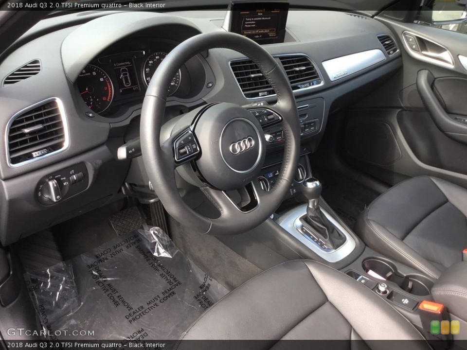 Black Interior Photo for the 2018 Audi Q3 2.0 TFSI Premium quattro #123166314
