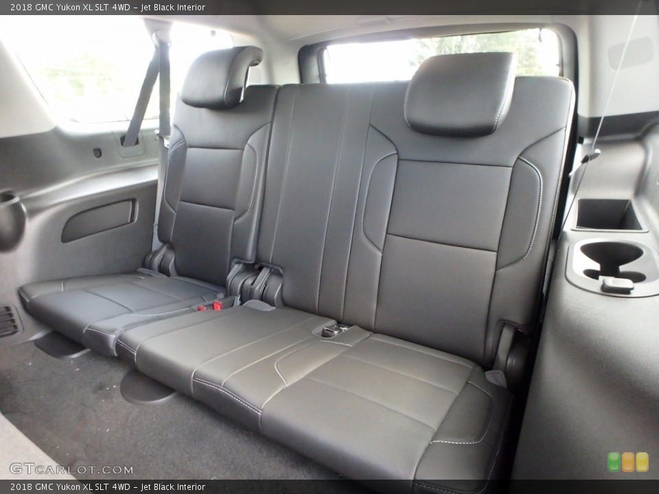 Jet Black Interior Rear Seat for the 2018 GMC Yukon XL SLT 4WD #123171966