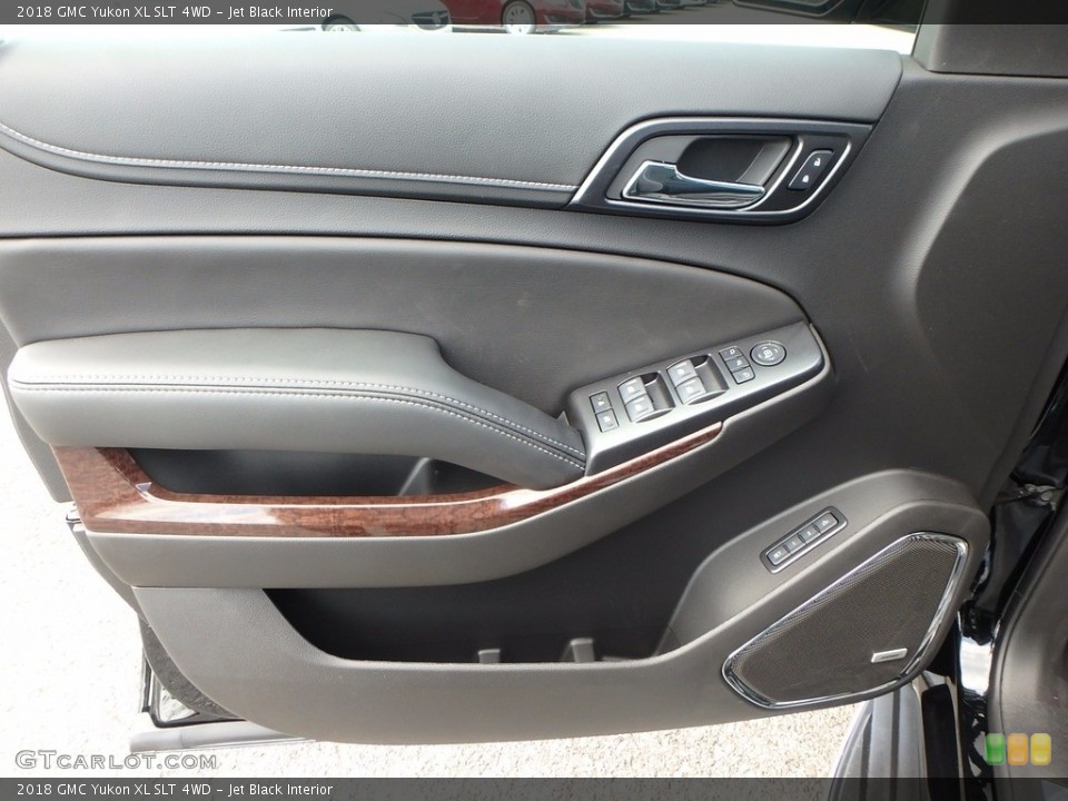 Jet Black Interior Door Panel for the 2018 GMC Yukon XL SLT 4WD #123171993