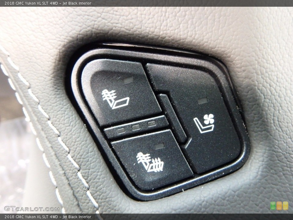 Jet Black Interior Controls for the 2018 GMC Yukon XL SLT 4WD #123172047