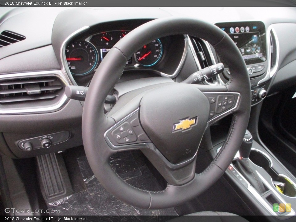 Jet Black Interior Steering Wheel for the 2018 Chevrolet Equinox LT #123173574