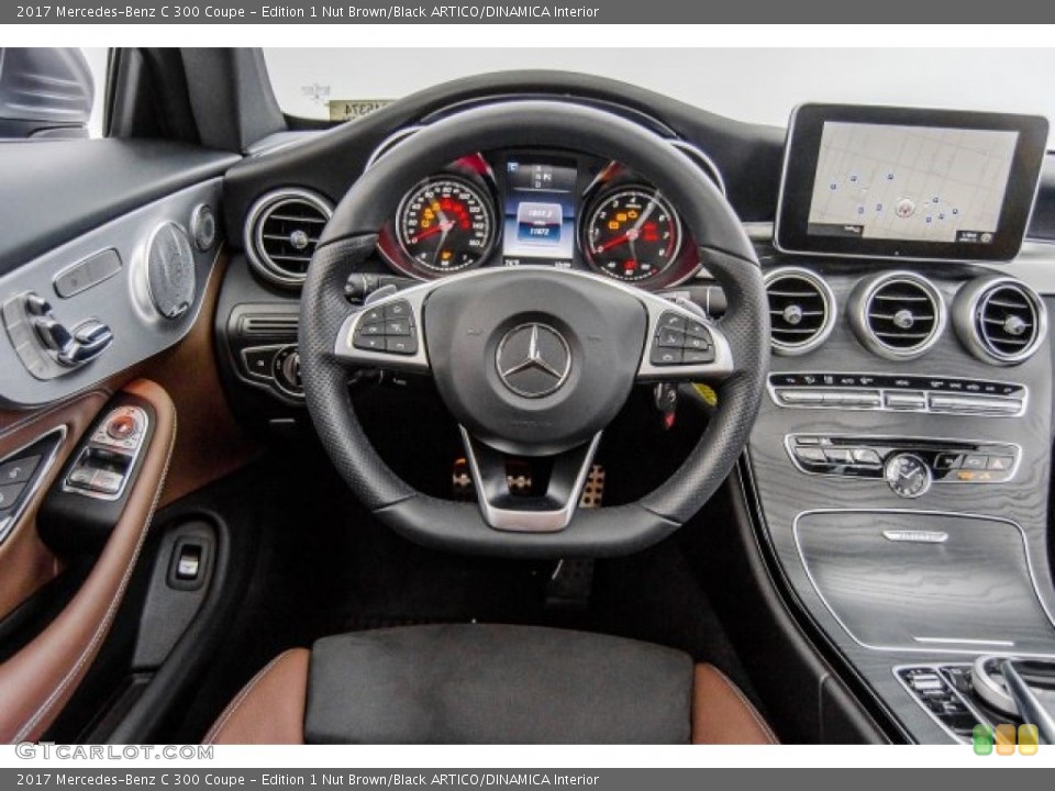 Edition 1 Nut Brown/Black ARTICO/DINAMICA Interior Dashboard for the 2017 Mercedes-Benz C 300 Coupe #123183578