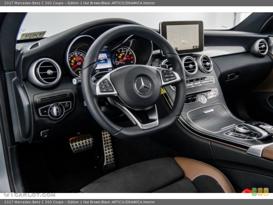 Edition 1 Nut Brown/Black ARTICO/DINAMICA Interior Dashboard for the 2017 Mercedes-Benz C 300 Coupe #123183926