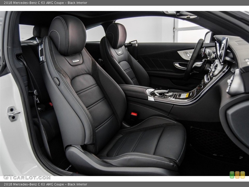 Black Interior Photo for the 2018 Mercedes-Benz C 63 AMG Coupe #123191432