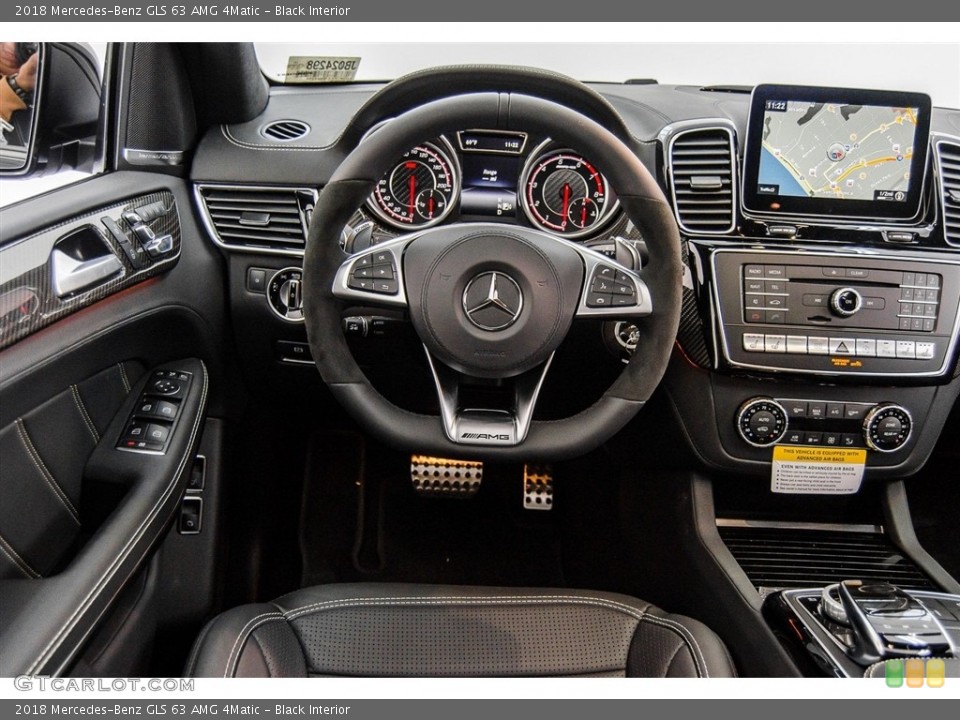 Black Interior Dashboard for the 2018 Mercedes-Benz GLS 63 AMG 4Matic #123195248