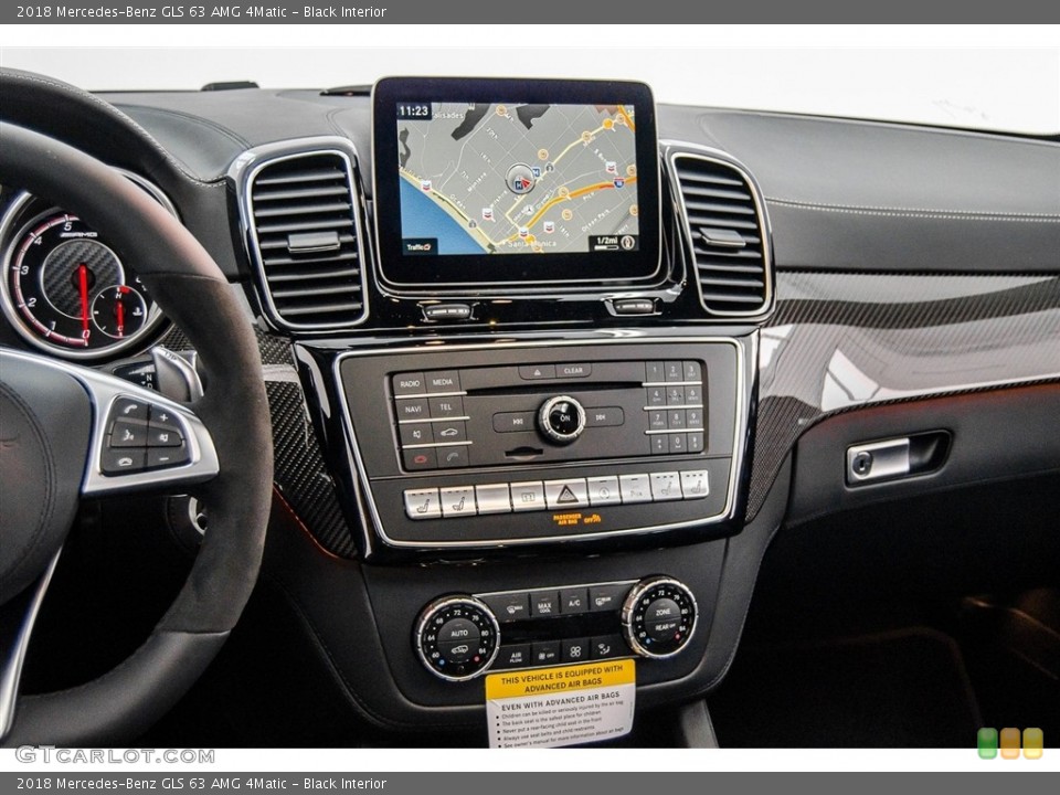 Black Interior Dashboard for the 2018 Mercedes-Benz GLS 63 AMG 4Matic #123195273