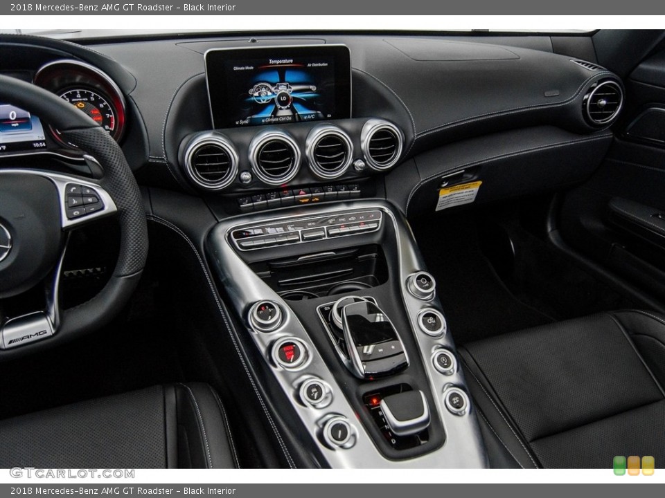 Black Interior Dashboard for the 2018 Mercedes-Benz AMG GT Roadster #123195384