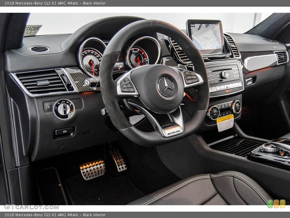 Black Interior Steering Wheel for the 2018 Mercedes-Benz GLS 63 AMG 4Matic #123195621