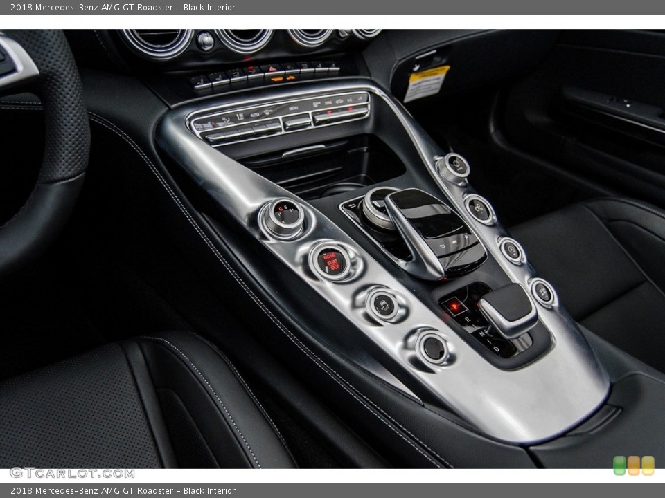 Black Interior Controls for the 2018 Mercedes-Benz AMG GT Roadster #123195675