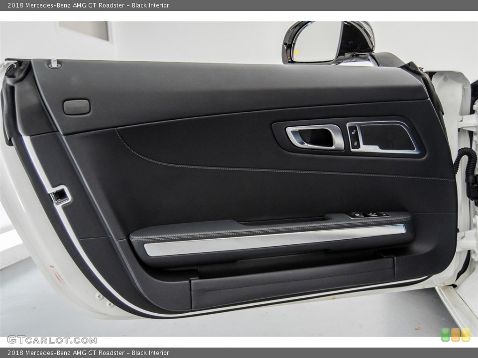 Black Interior Door Panel for the 2018 Mercedes-Benz AMG GT Roadster #123195792