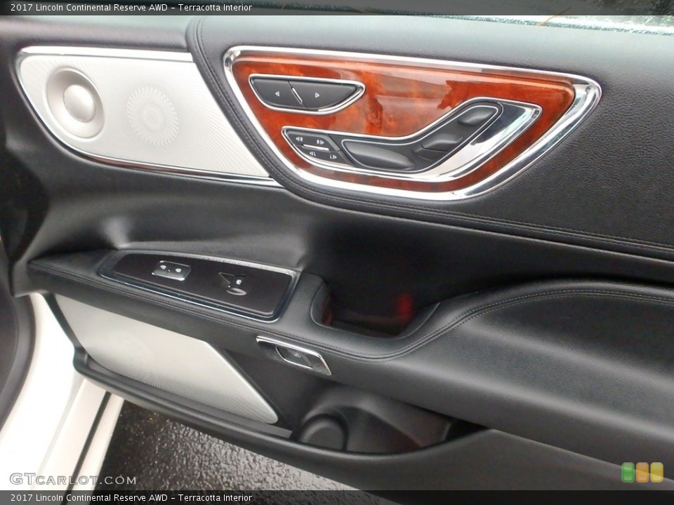 Terracotta Interior Door Panel for the 2017 Lincoln Continental Reserve AWD #123201459