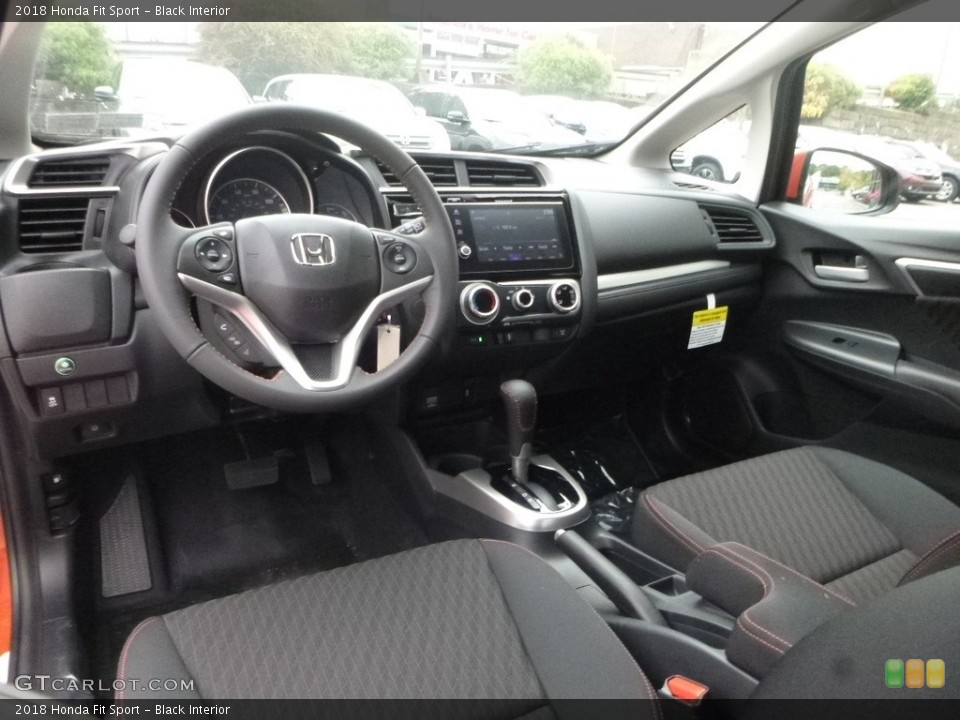 Black Interior Photo for the 2018 Honda Fit Sport #123201897