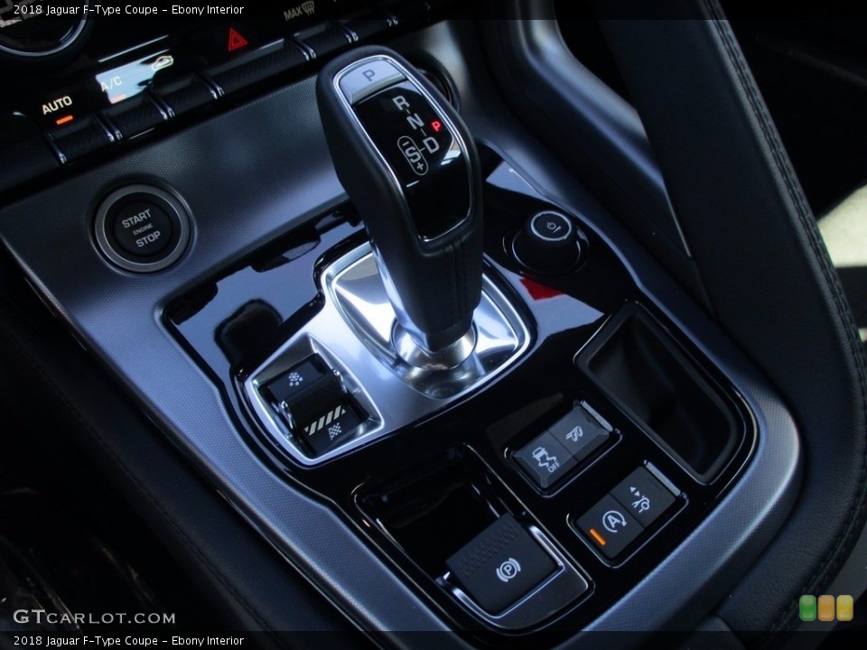 Ebony Interior Transmission for the 2018 Jaguar F-Type Coupe #123214642