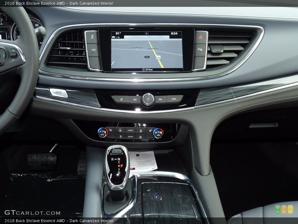 Dark Galvanized Interior Controls for the 2018 Buick Enclave Essence AWD #123214843