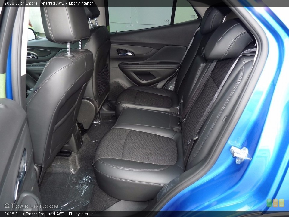Ebony Interior Rear Seat for the 2018 Buick Encore Preferred AWD #123215686