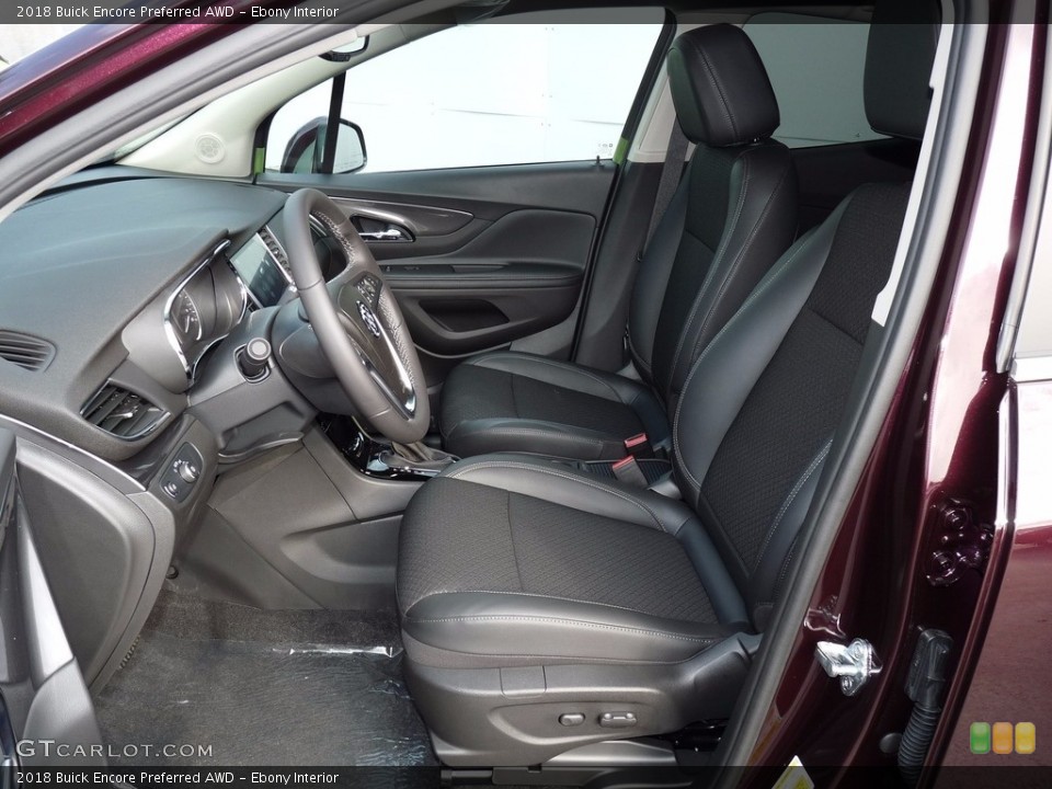 Ebony Interior Photo for the 2018 Buick Encore Preferred AWD #123215869