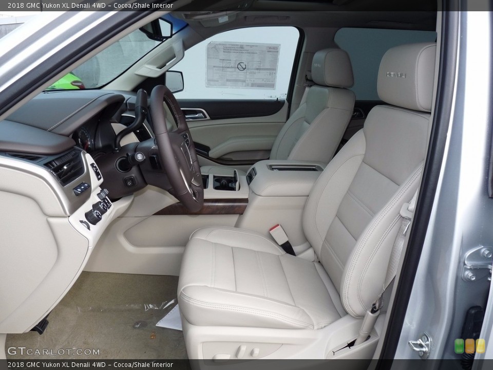 Cocoa/Shale Interior Photo for the 2018 GMC Yukon XL Denali 4WD #123216331