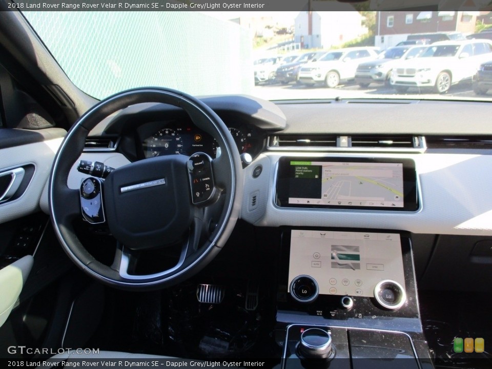 Dapple Grey/Light Oyster Interior Dashboard for the 2018 Land Rover Range Rover Velar R Dynamic SE #123218185