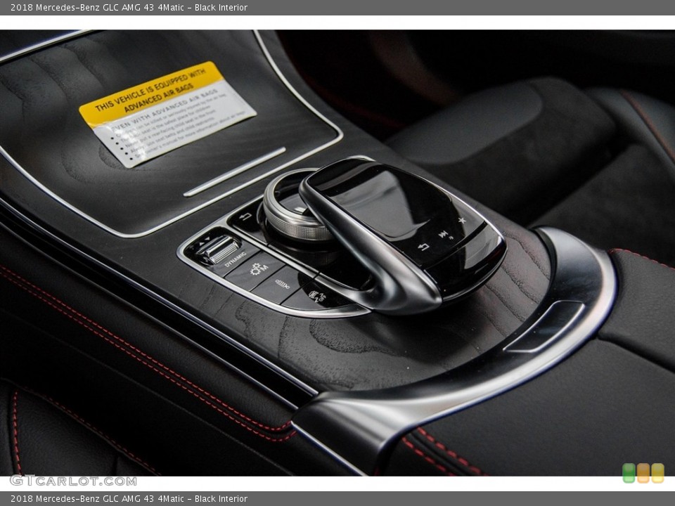 Black Interior Controls for the 2018 Mercedes-Benz GLC AMG 43 4Matic #123220939