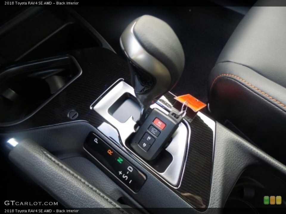 Black Interior Transmission for the 2018 Toyota RAV4 SE AWD #123229471