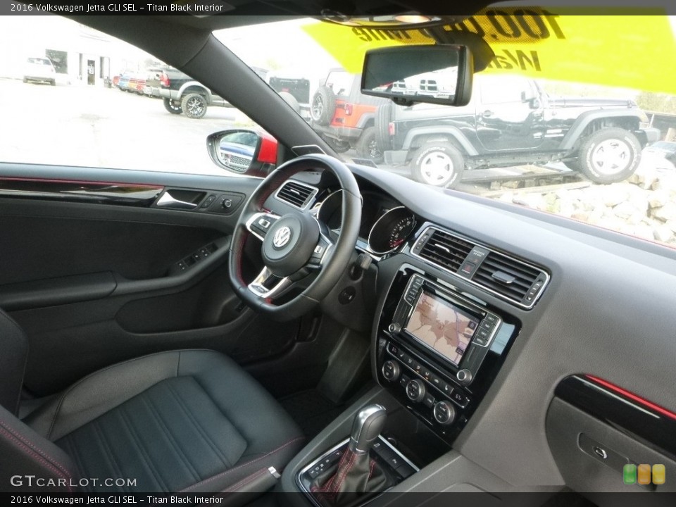 Titan Black Interior Photo for the 2016 Volkswagen Jetta GLI SEL #123231810