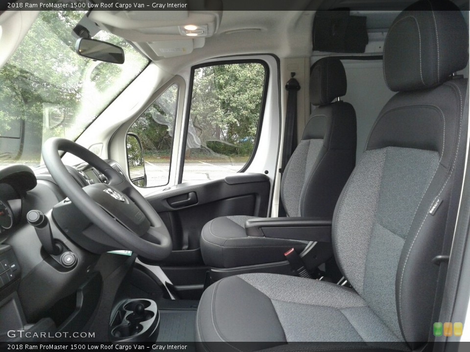 Gray Interior Front Seat for the 2018 Ram ProMaster 1500 Low Roof Cargo Van #123232762