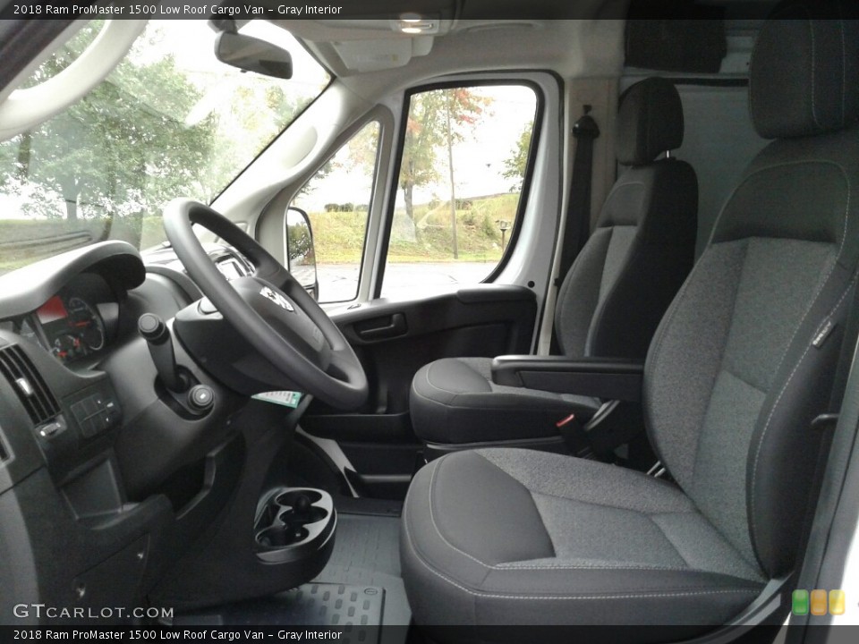 Gray 2018 Ram ProMaster Interiors