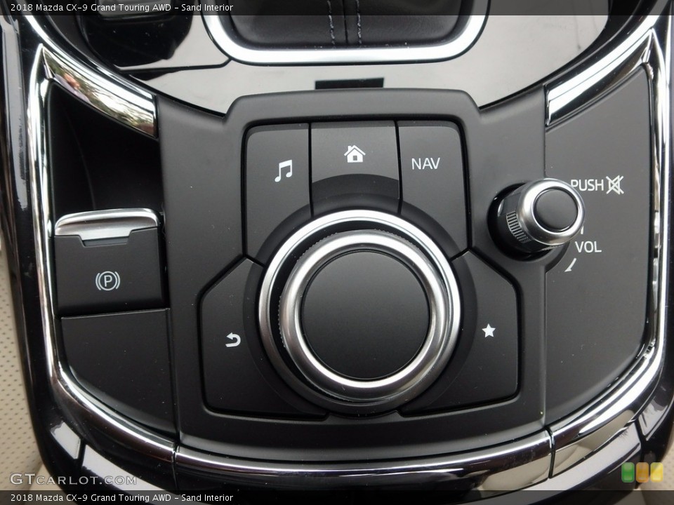Sand Interior Controls for the 2018 Mazda CX-9 Grand Touring AWD #123237097