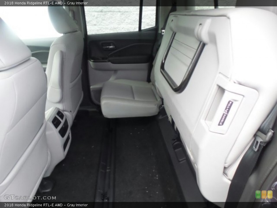 Gray Interior Rear Seat for the 2018 Honda Ridgeline RTL-E AWD #123237151