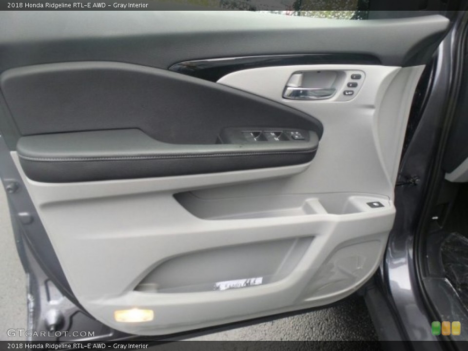 Gray Interior Door Panel for the 2018 Honda Ridgeline RTL-E AWD #123237169