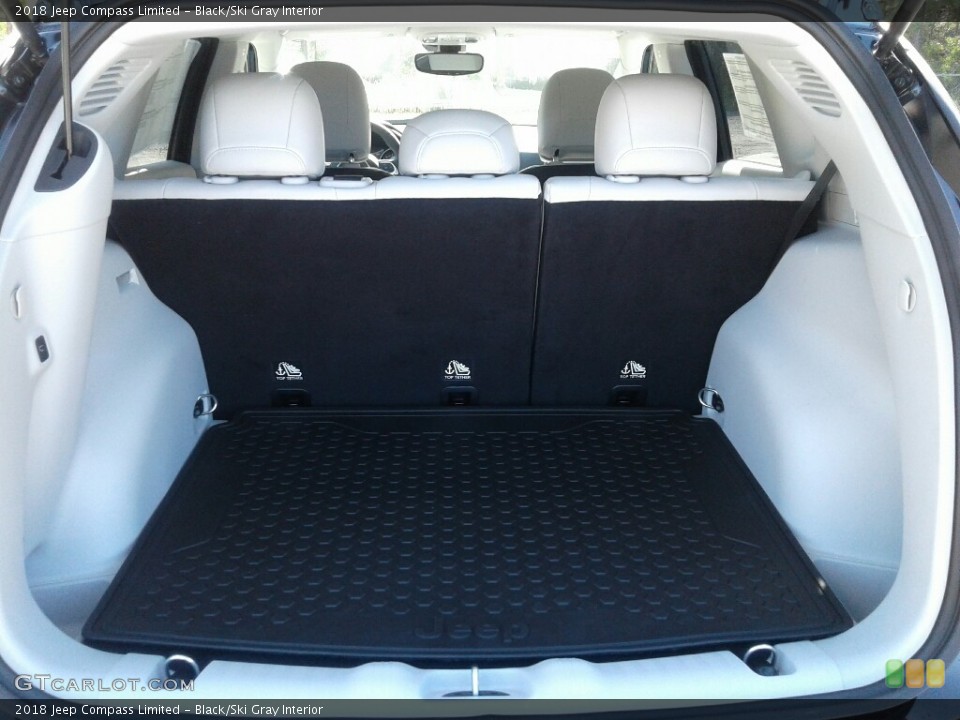 Black/Ski Gray Interior Trunk for the 2018 Jeep Compass Limited #123242518