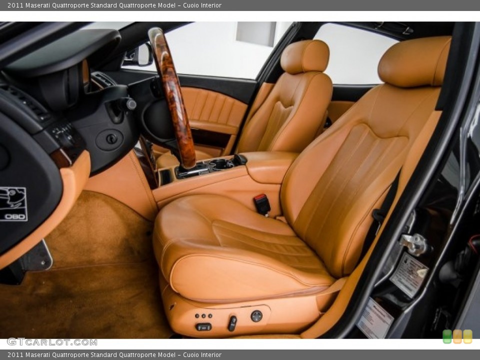 Cuoio 2011 Maserati Quattroporte Interiors
