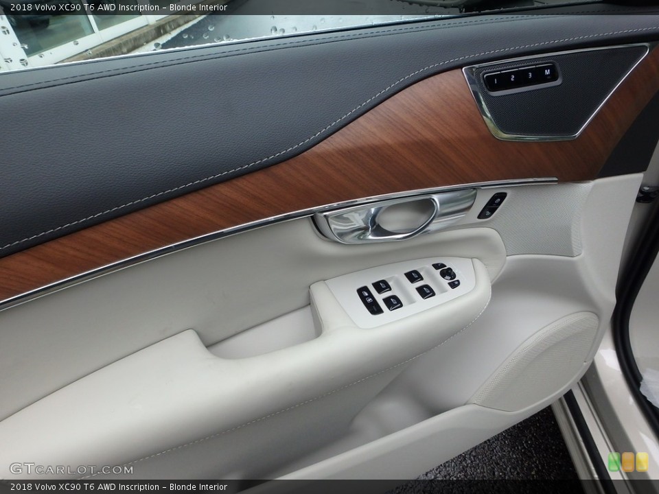 Blonde Interior Door Panel for the 2018 Volvo XC90 T6 AWD Inscription #123246544