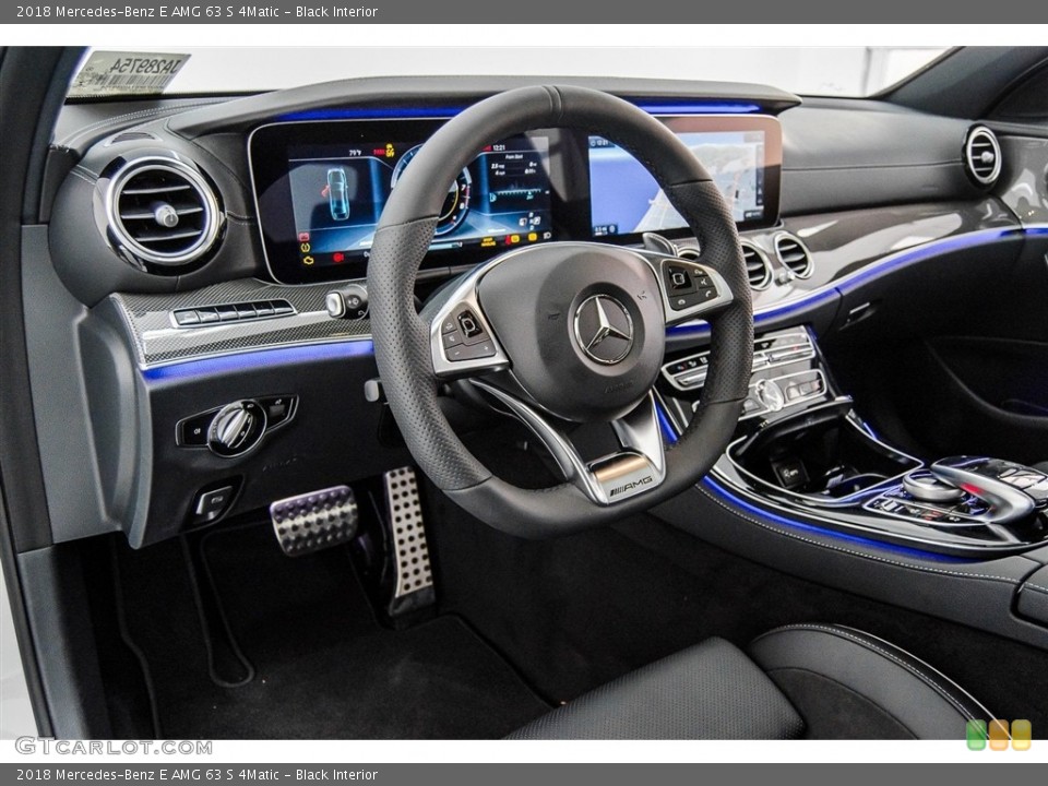 Black Interior Dashboard for the 2018 Mercedes-Benz E AMG 63 S 4Matic #123246937