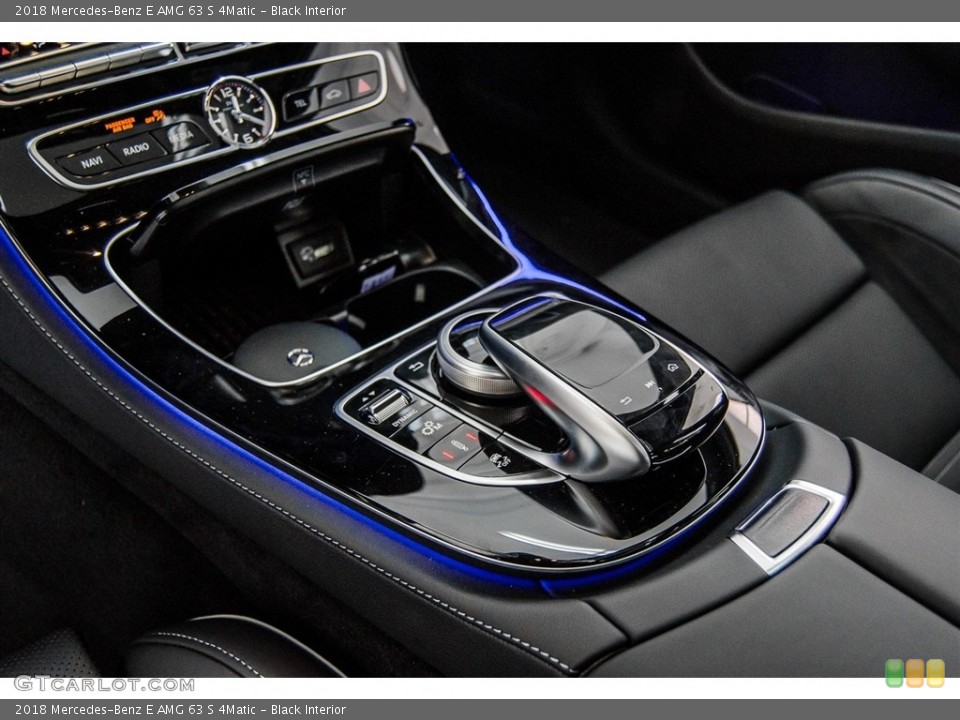 Black Interior Controls for the 2018 Mercedes-Benz E AMG 63 S 4Matic #123246964