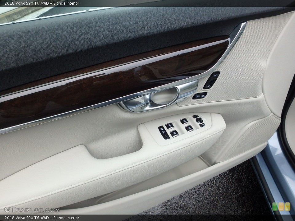 Blonde Interior Door Panel for the 2018 Volvo S90 T6 AWD #123249048