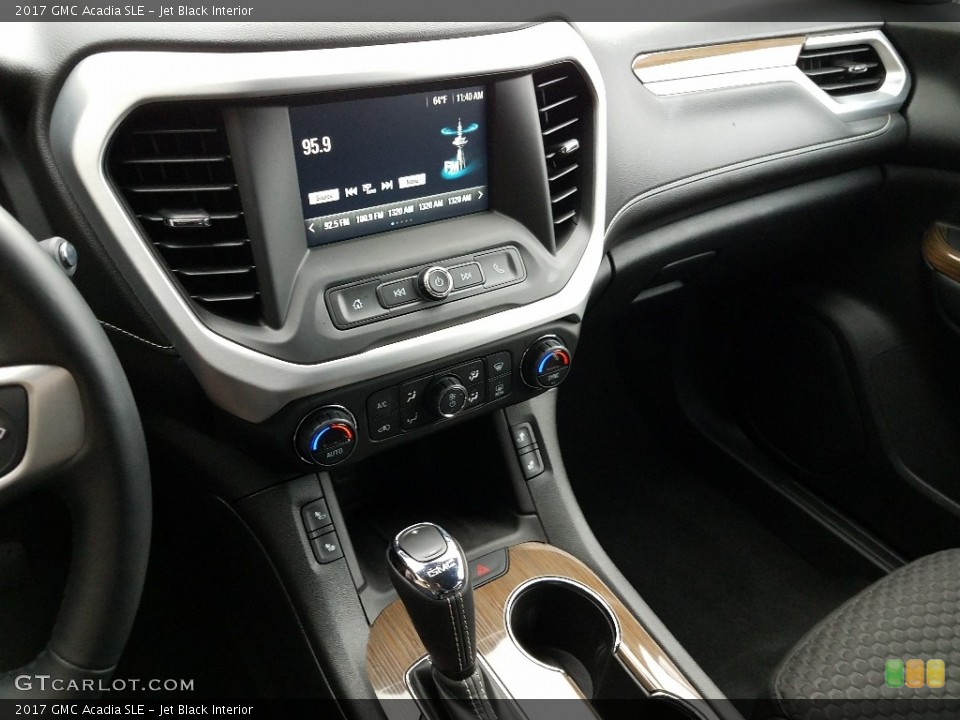 Jet Black Interior Dashboard for the 2017 GMC Acadia SLE #123257019