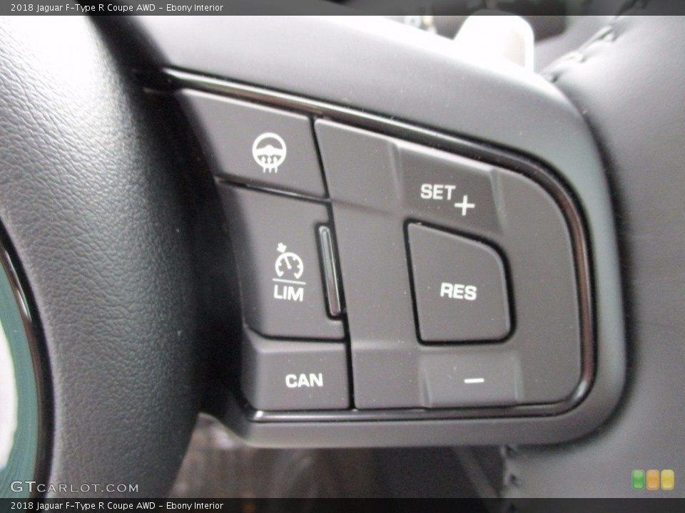 Ebony Interior Controls for the 2018 Jaguar F-Type R Coupe AWD #123259884