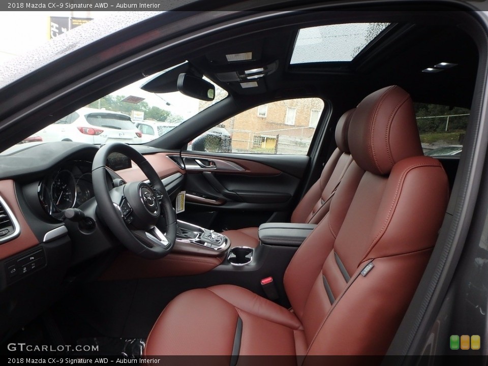 Auburn Interior Photo for the 2018 Mazda CX-9 Signature AWD #123261909
