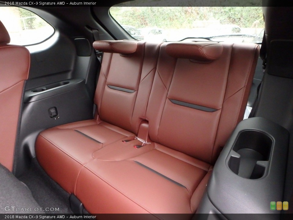 Auburn Interior Rear Seat for the 2018 Mazda CX-9 Signature AWD #123261957