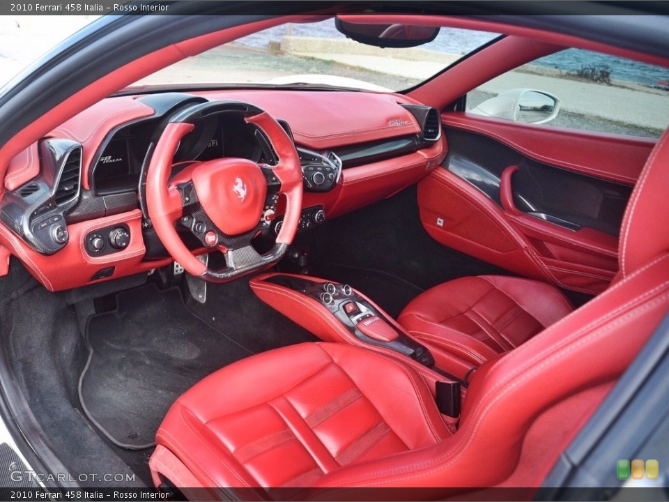 Rosso Interior Photo for the 2010 Ferrari 458 Italia #123262065