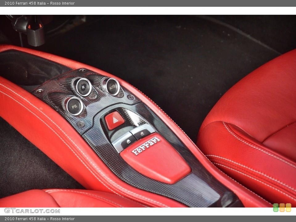 Rosso Interior Transmission for the 2010 Ferrari 458 Italia #123262107