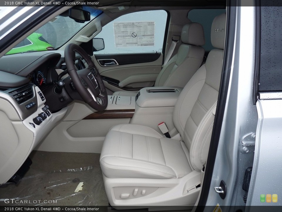 Cocoa/Shale Interior Photo for the 2018 GMC Yukon XL Denali 4WD #123269319