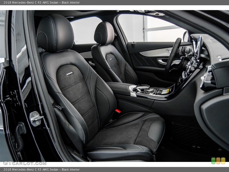 Black Interior Photo for the 2018 Mercedes-Benz C 63 AMG Sedan #123270345