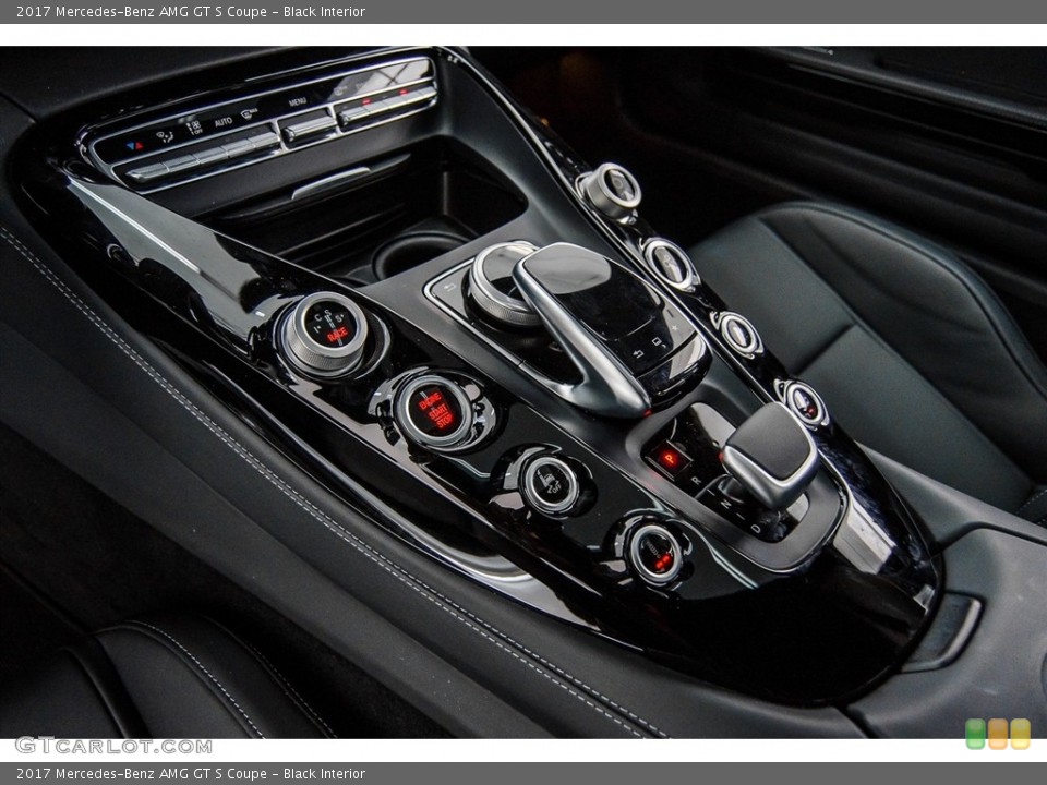 Black Interior Controls for the 2017 Mercedes-Benz AMG GT S Coupe #123272697