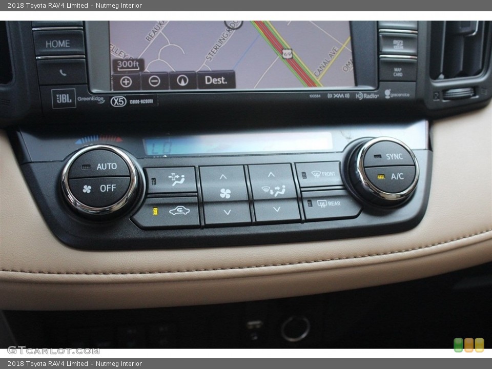 Nutmeg Interior Controls for the 2018 Toyota RAV4 Limited #123273291