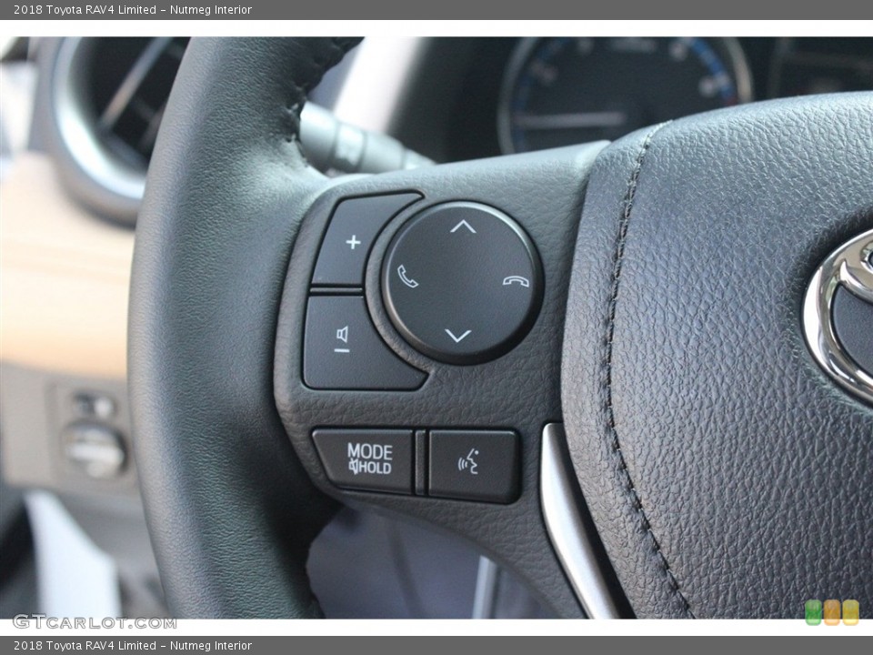 Nutmeg Interior Controls for the 2018 Toyota RAV4 Limited #123273366