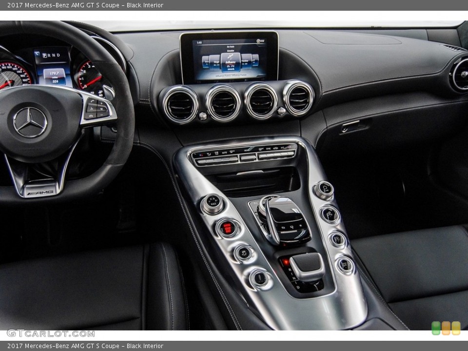 Black Interior Controls for the 2017 Mercedes-Benz AMG GT S Coupe #123273996